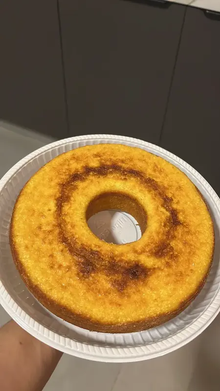 Bolo de Milho sem farinha branca